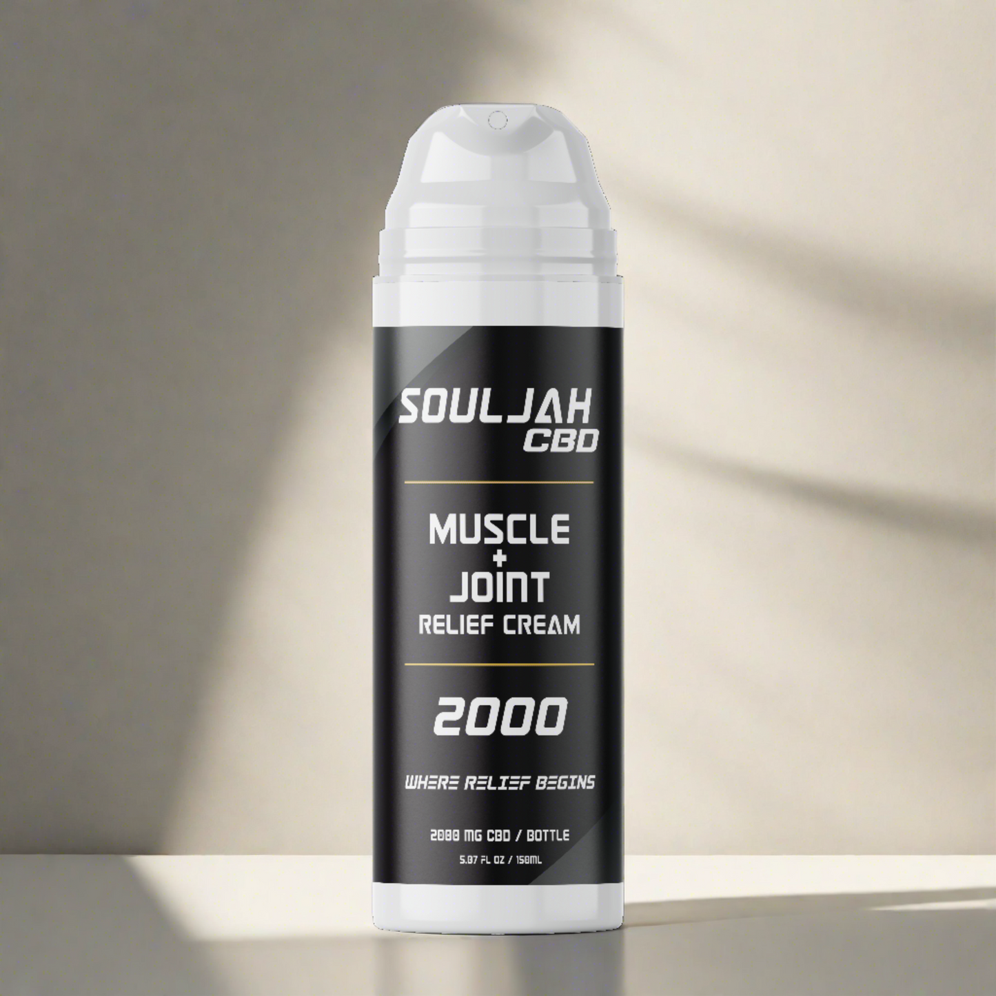 2000mg CBD Cream - 5oz
