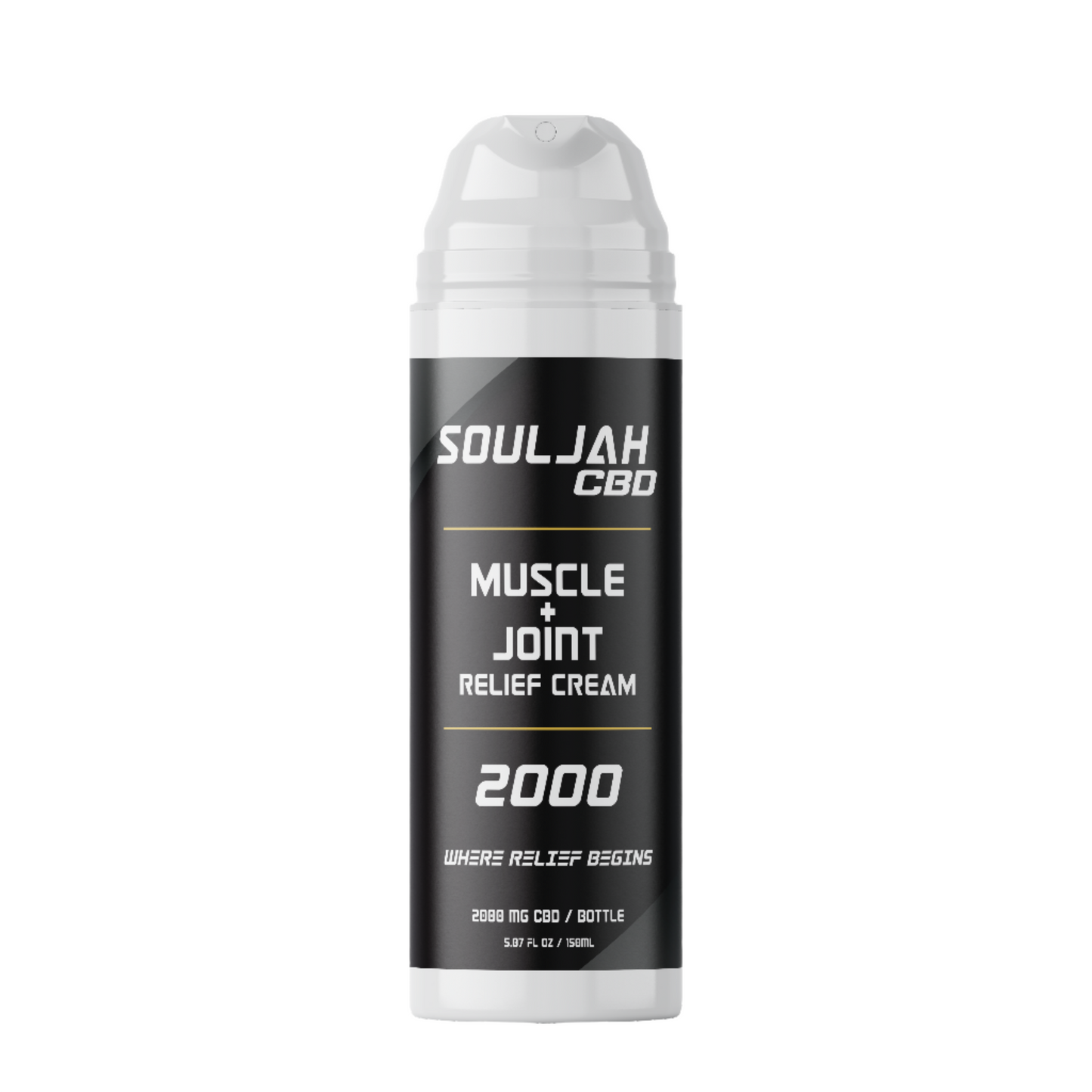 2000mg CBD Cream - 5oz